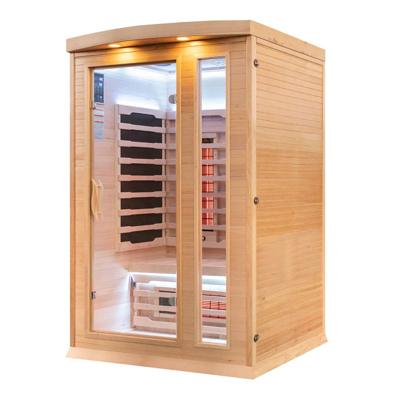 Sauna na podczerwień A2 PR 2-osobowa 120 × 105 cm