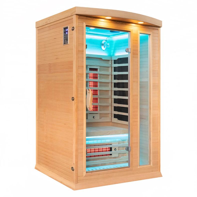 Sauna na podczerwień A2 PR 2-osobowa 120 × 105 cm