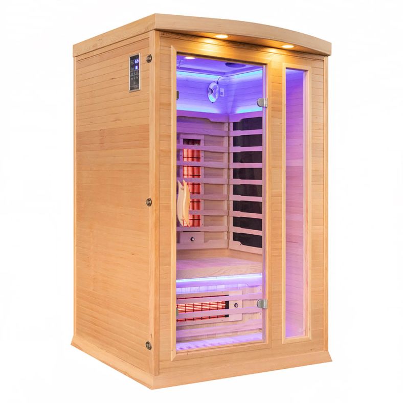 Sauna na podczerwień A2 PR 2-osobowa 120 × 105 cm