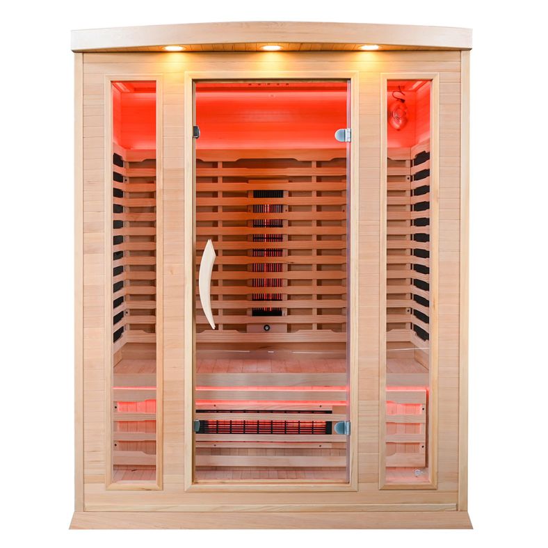Sauna na podczerwień A3R LUX 3-osobowa 150 × 105 cm