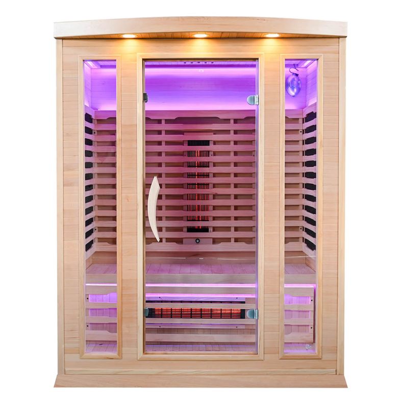 Sauna na podczerwień A3R LUX 3-osobowa 150 × 105 cm
