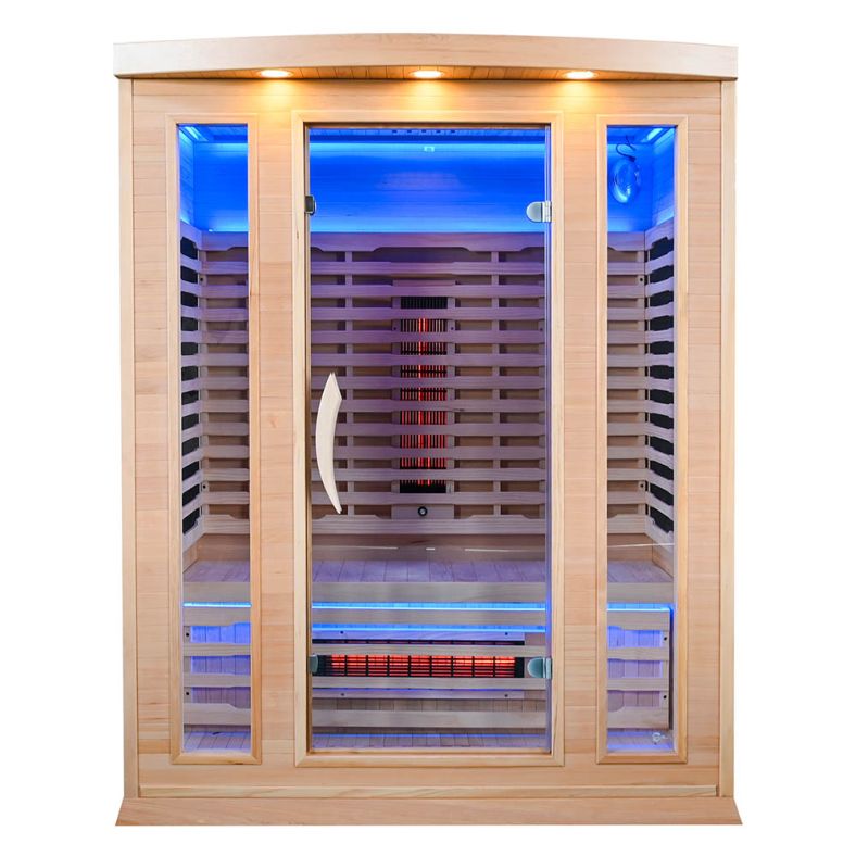 Sauna na podczerwień A3R LUX 3-osobowa 150 × 105 cm
