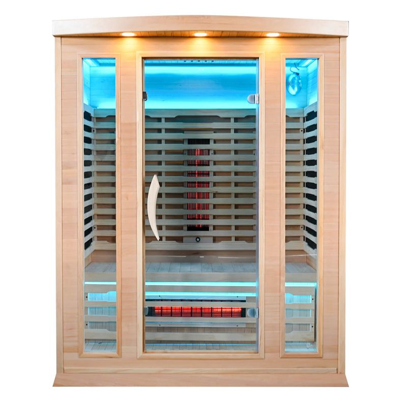 Sauna na podczerwień A3R LUX 3-osobowa 150 × 105 cm