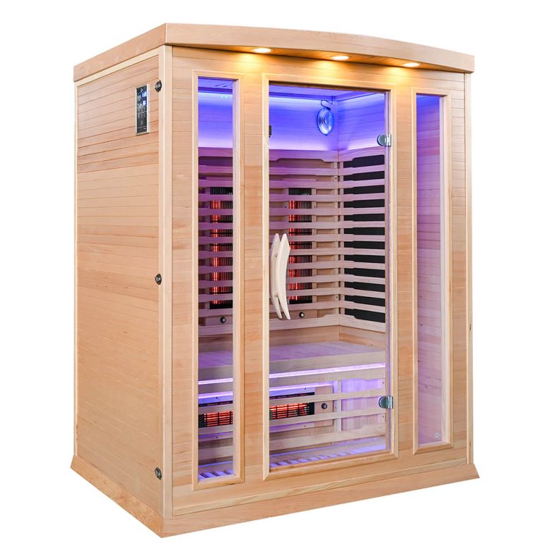 Sauna na podczerwień A3R LUX 3-osobowa 150 × 105 cm