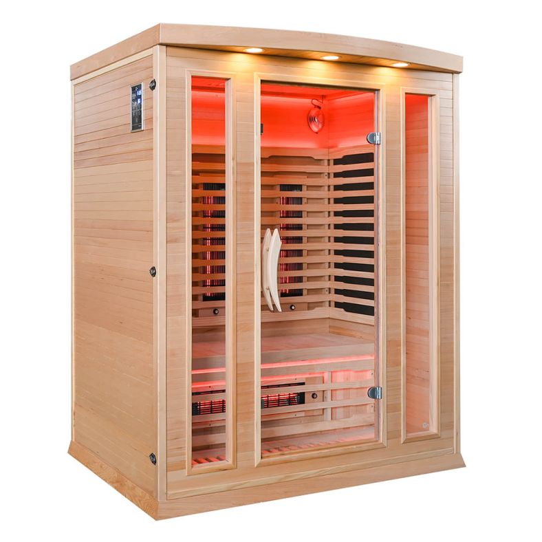 Sauna na podczerwień A3R LUX 3-osobowa 150 × 105 cm