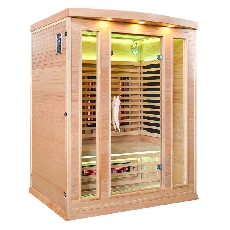 Sauna na podczerwień A3R LUX 3-osobowa 150 × 105 cm