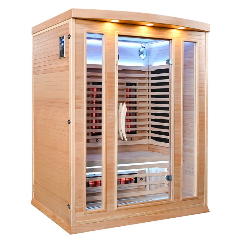Sauna na podczerwień A3R LUX 3-osobowa 150 × 105 cm