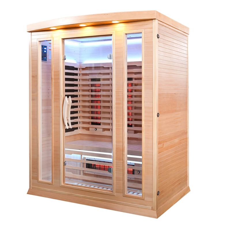 Sauna na podczerwień A3R LUX 3-osobowa 150 × 105 cm
