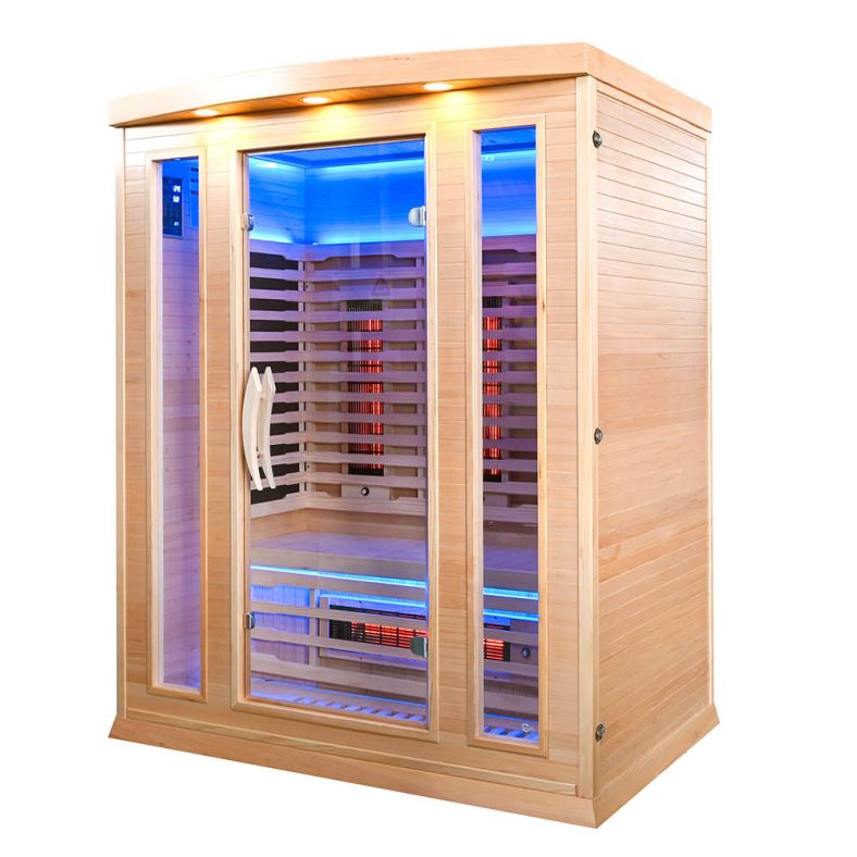 Sauna na podczerwień A3R LUX 3-osobowa 150 × 105 cm