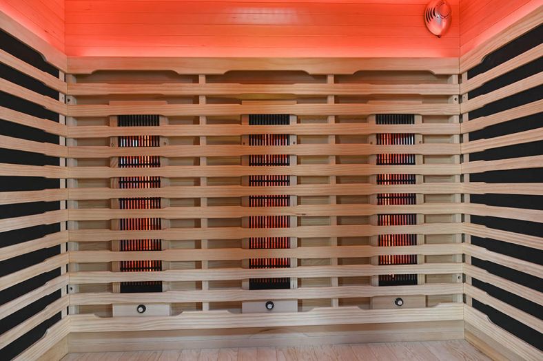 Sauna na podczerwień A3R LUX 3-osobowa 150 × 105 cm