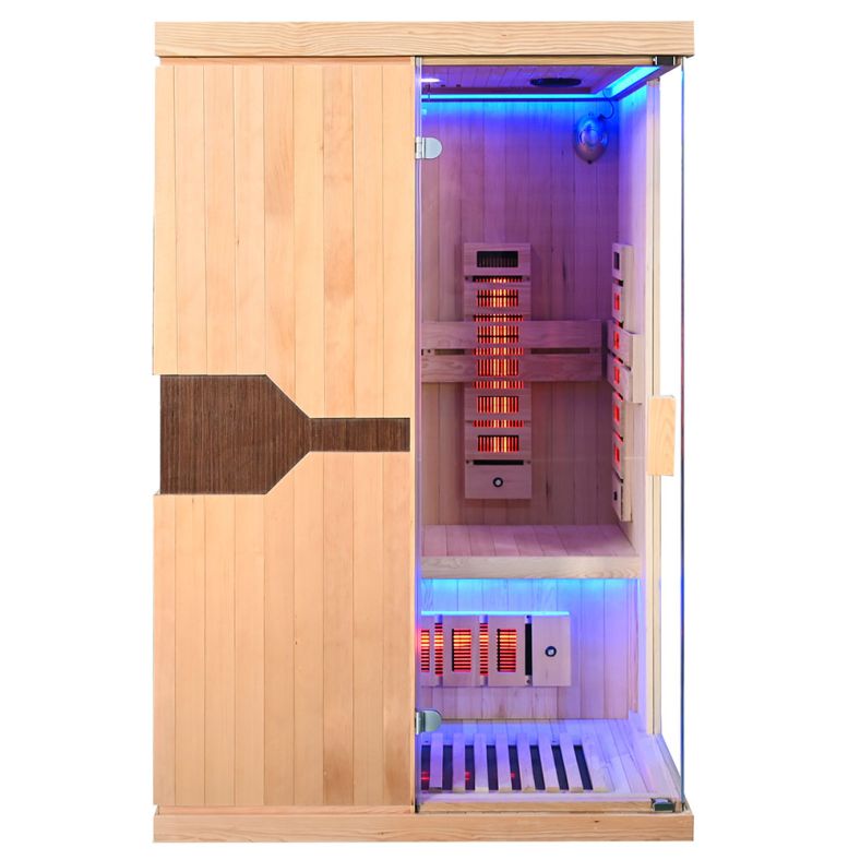 Sauna na podczerwień B2 PR 2-osobowa 120 × 105 cm