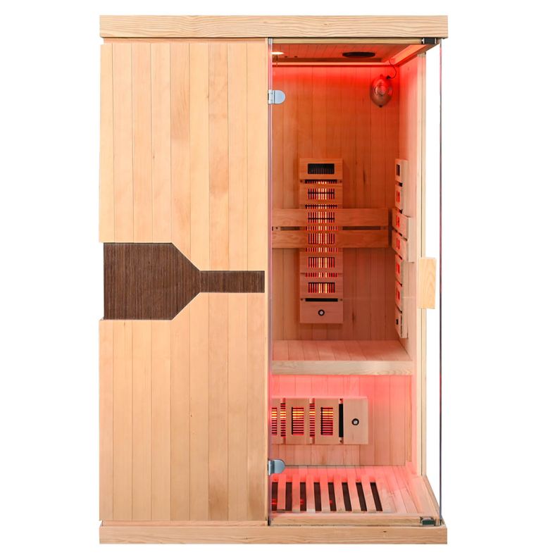 Sauna na podczerwień B2 PR 2-osobowa 120 × 105 cm