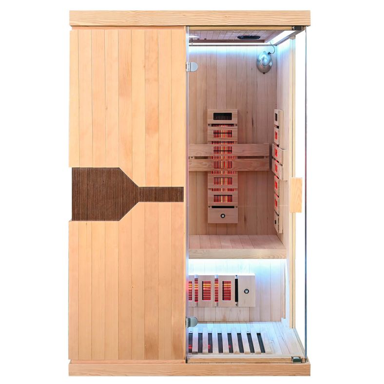 Sauna na podczerwień B2 PR 2-osobowa 120 × 105 cm