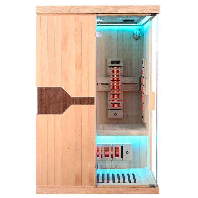 Sauna na podczerwień B2 PR 2-osobowa 120 × 105 cm