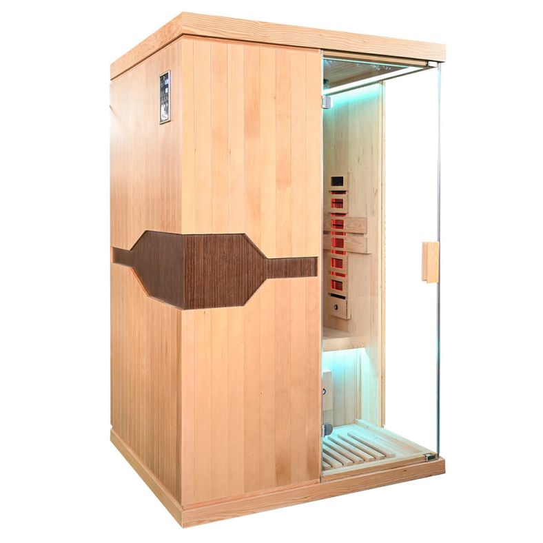 Sauna na podczerwień B2 PR 2-osobowa 120 × 105 cm