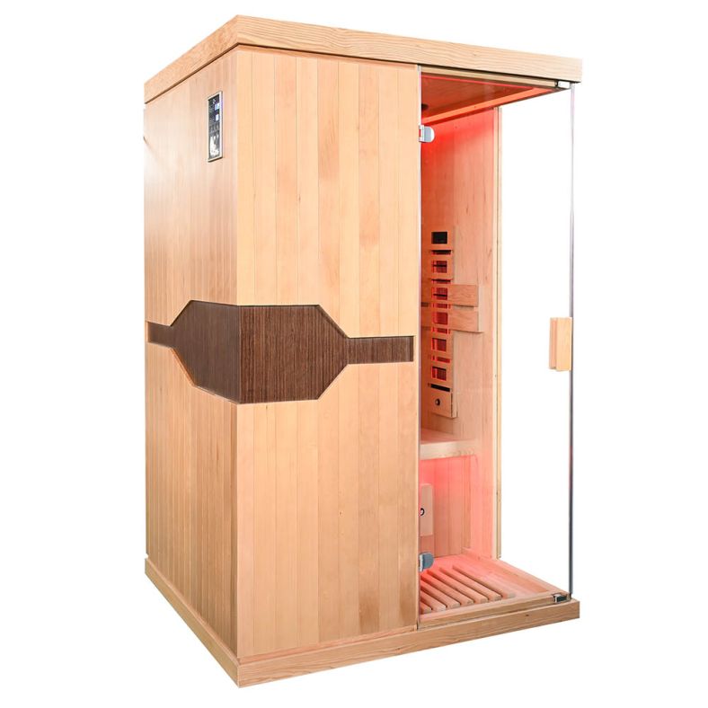 Sauna na podczerwień B2 PR 2-osobowa 120 × 105 cm