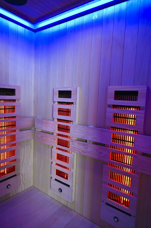 Sauna na podczerwień B2 PR 2-osobowa 120 × 105 cm