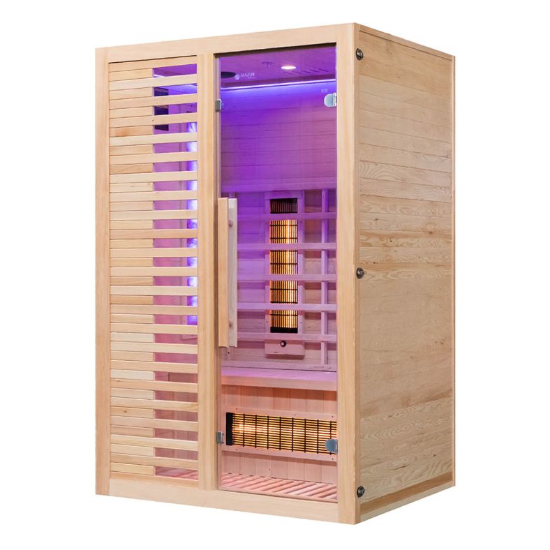 Sauna na podczerwień C z kamieniem solnym