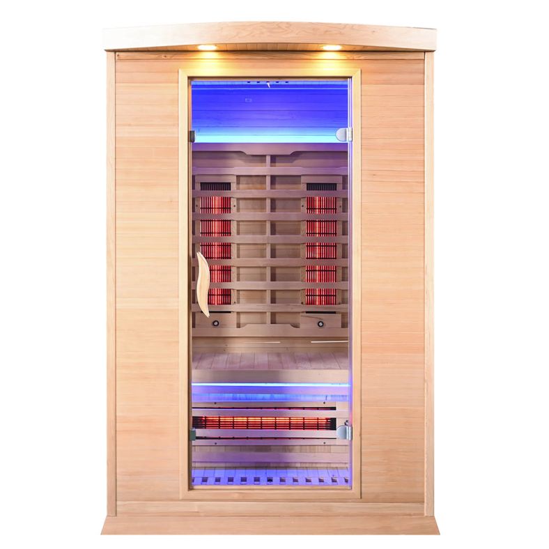 Sauna na podczerwień CP2 PR 2-osobowa 120 × 105 cm