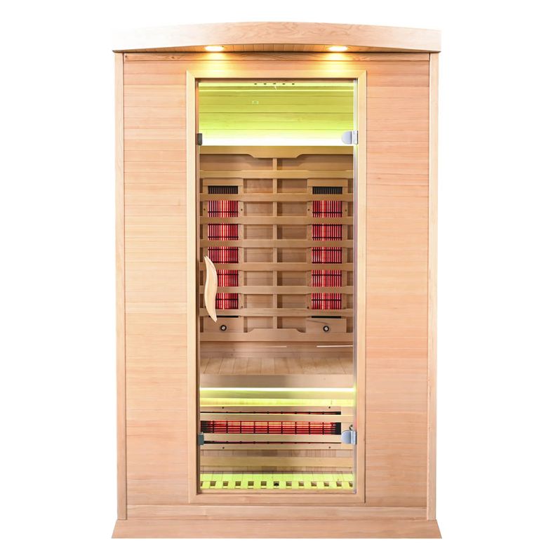 Sauna na podczerwień CP2 PR 2-osobowa 120 × 105 cm