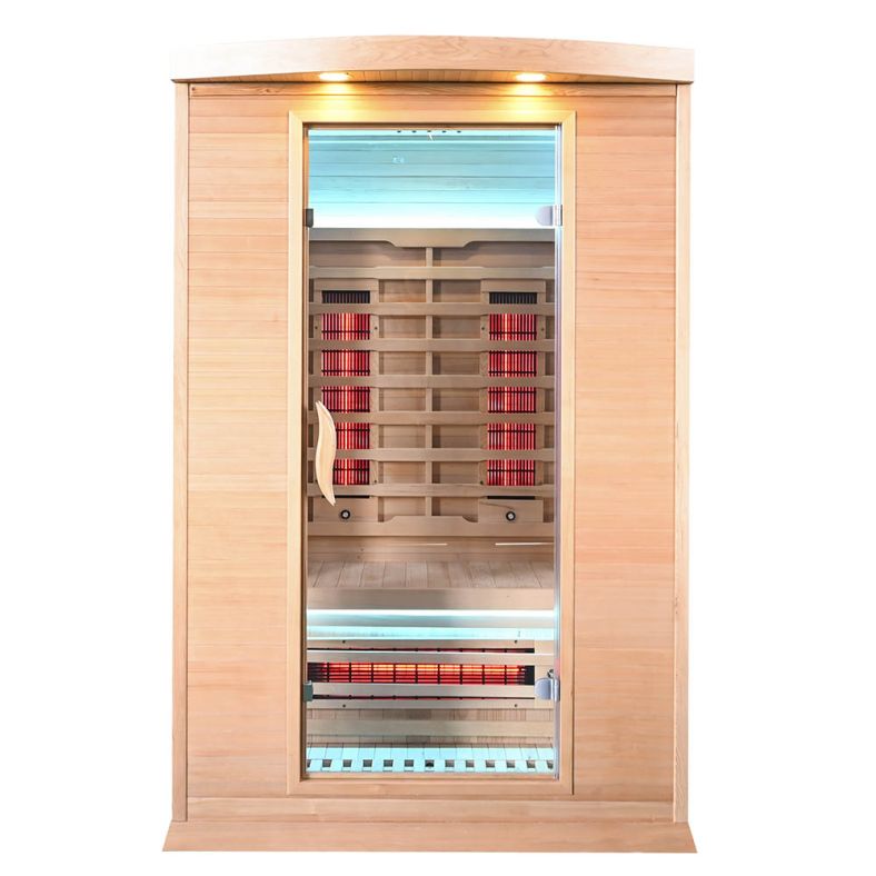 Sauna na podczerwień CP2 PR 2-osobowa 120 × 105 cm