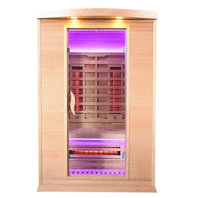Sauna na podczerwień CP2 PR 2-osobowa 120 × 105 cm