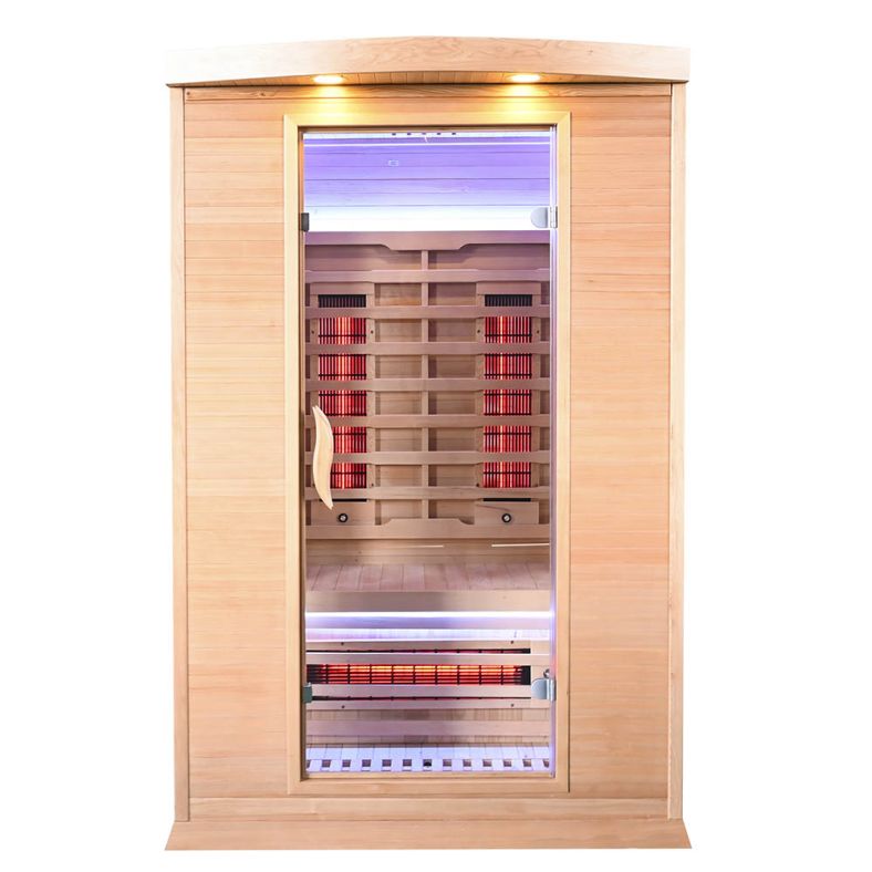 Sauna na podczerwień CP2 PR 2-osobowa 120 × 105 cm