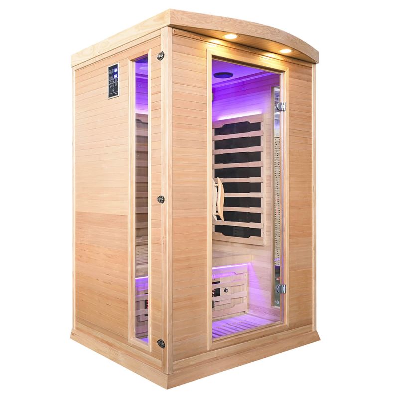 Sauna na podczerwień CP2 PR 2-osobowa 120 × 105 cm