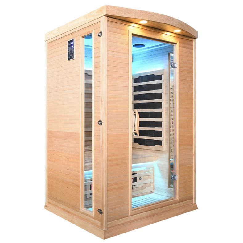 Sauna na podczerwień CP2 PR 2-osobowa 120 × 105 cm