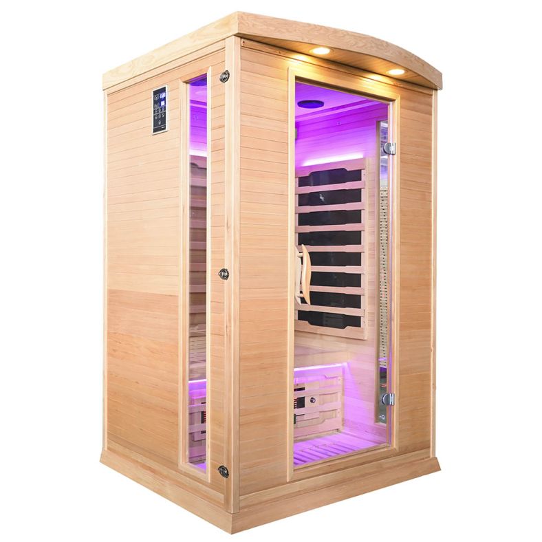 Sauna na podczerwień CP2 PR 2-osobowa 120 × 105 cm