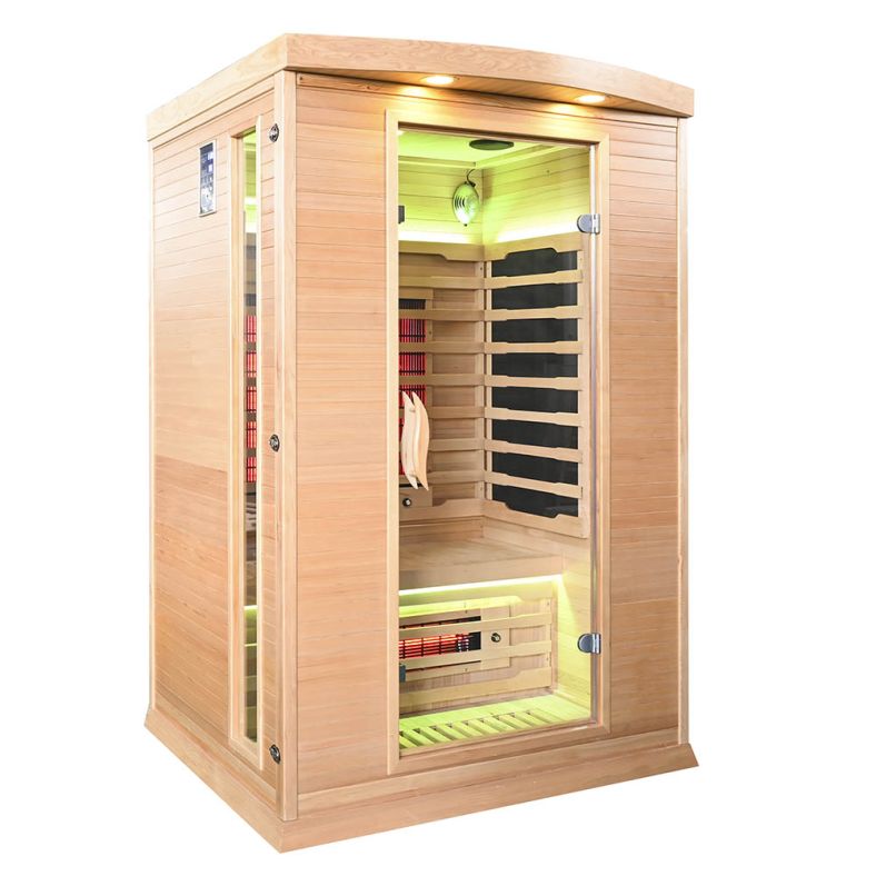 Sauna na podczerwień CP2 PR 2-osobowa 120 × 105 cm