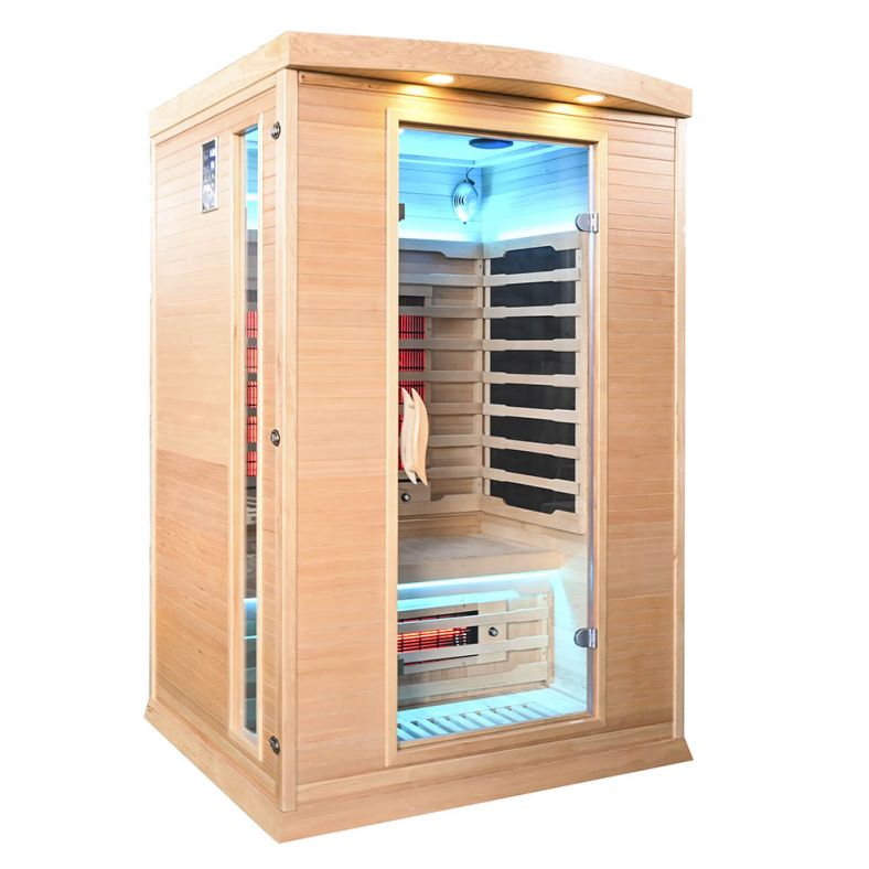 Sauna na podczerwień CP2 PR 2-osobowa 120 × 105 cm
