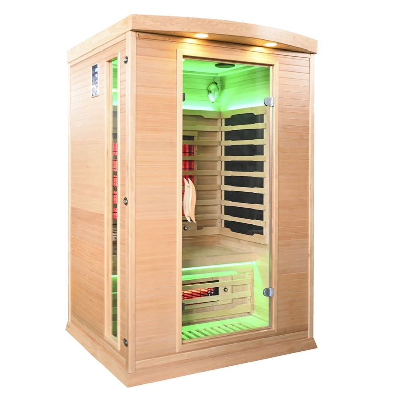 Sauna na podczerwień CP2 PR 2-osobowa 120 × 105 cm
