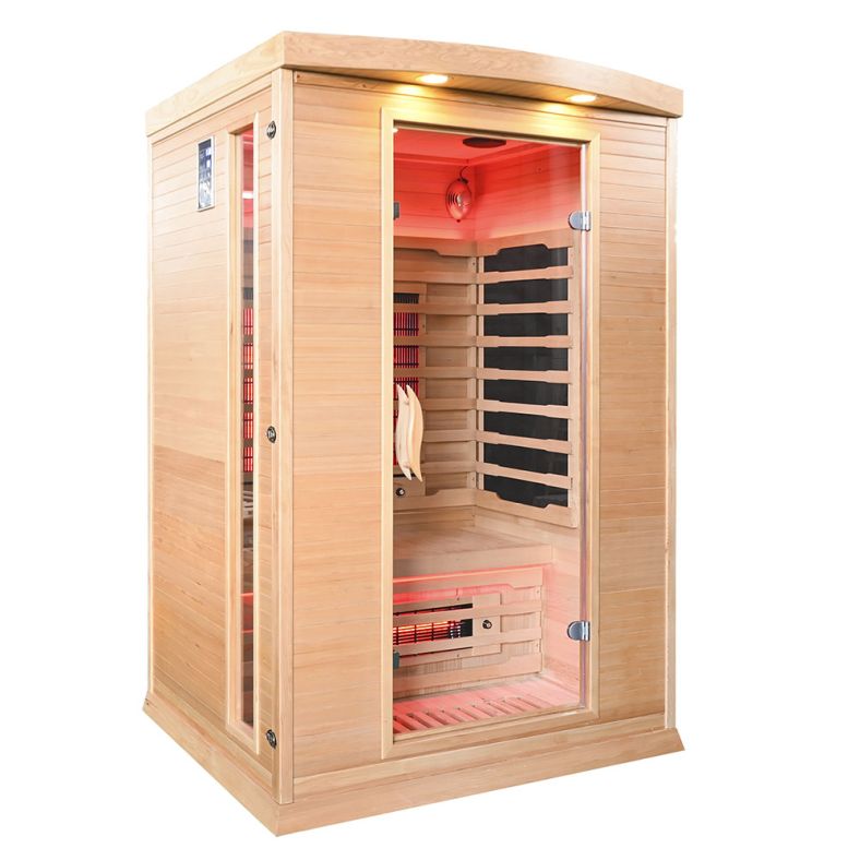 Sauna na podczerwień CP2 PR 2-osobowa 120 × 105 cm