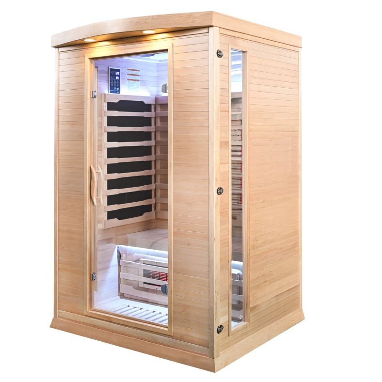 Sauna na podczerwień CP2 PR 2-osobowa 120 × 105 cm