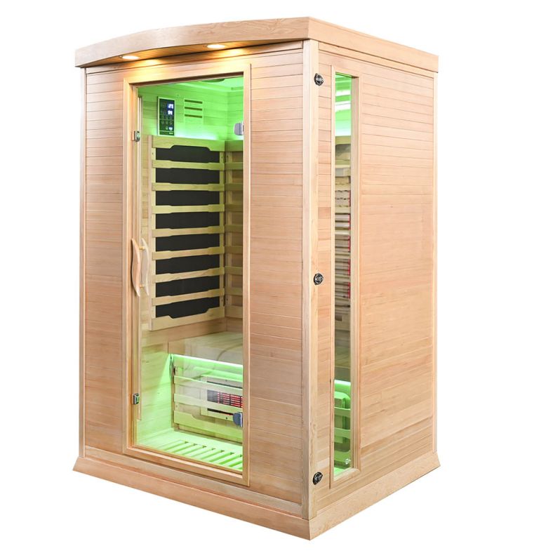 Sauna na podczerwień CP2 PR 2-osobowa 120 × 105 cm