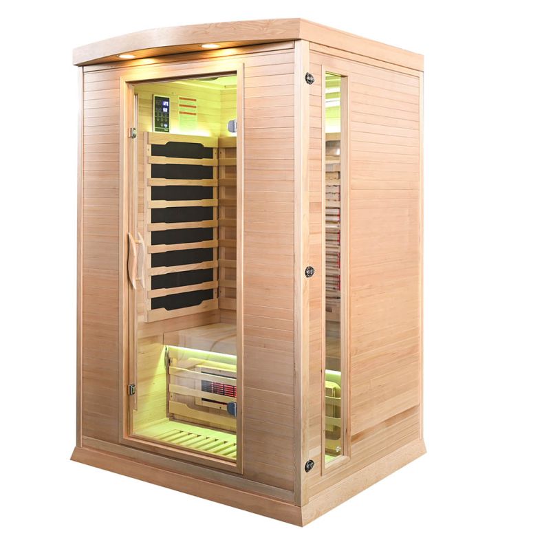 Sauna na podczerwień CP2 PR 2-osobowa 120 × 105 cm