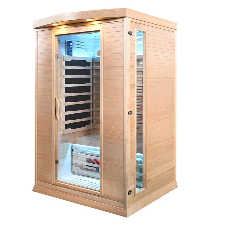 Sauna na podczerwień CP2 PR 2-osobowa 120 × 105 cm