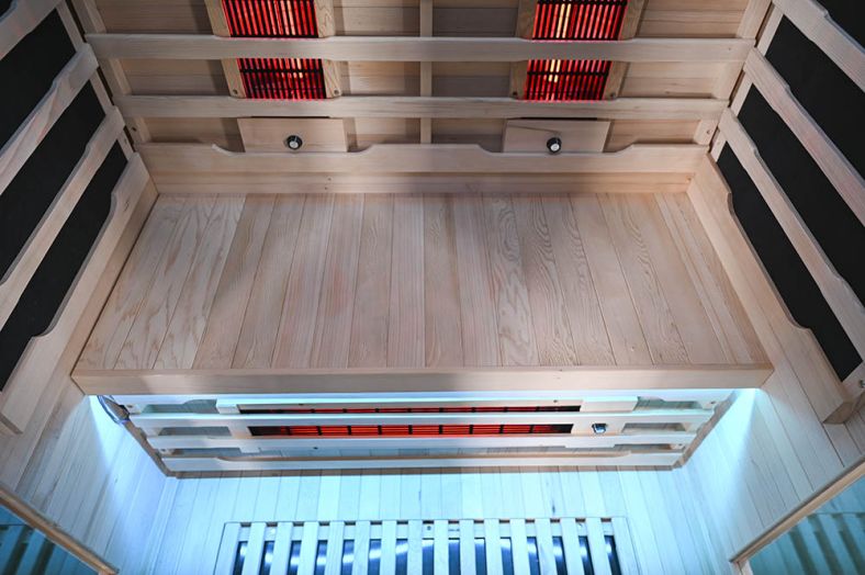Sauna na podczerwień CP2 PR 2-osobowa 120 × 105 cm