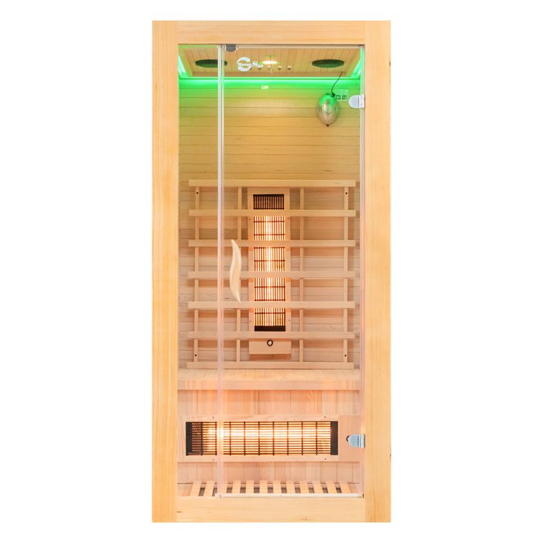 Sauna na podczerwień jednoosobowa EA1R 90 × 90 cm