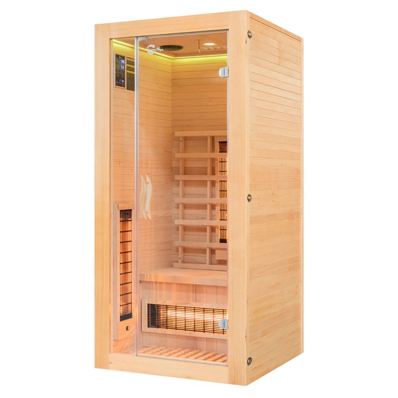 Sauna na podczerwień jednoosobowa EA1R 90 × 90 cm