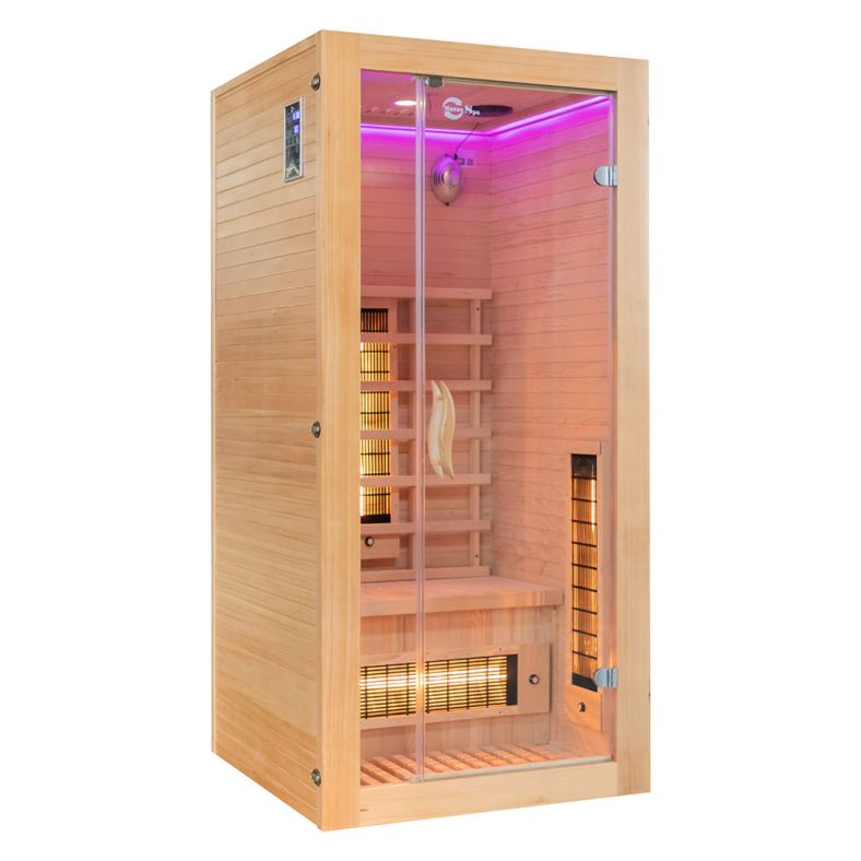 Sauna na podczerwień jednoosobowa EA1R 90 × 90 cm