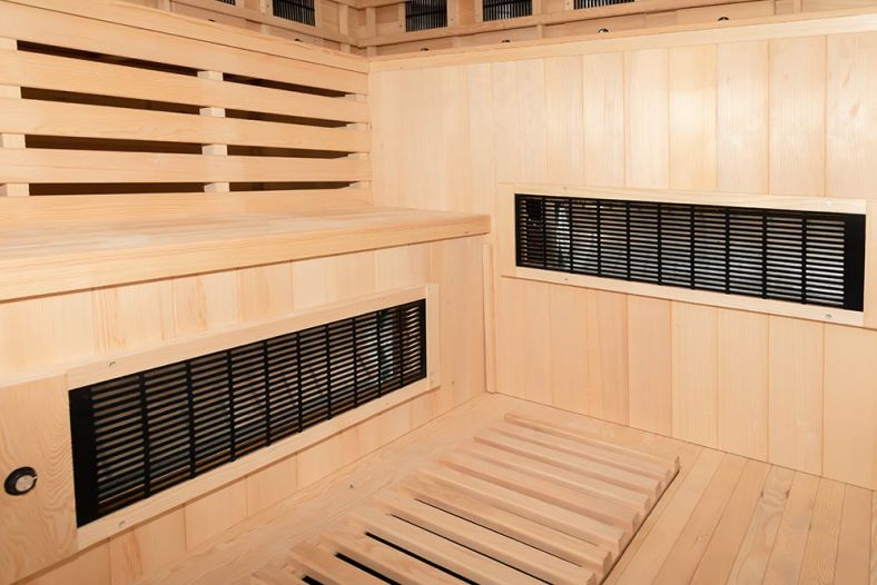 Sauna na podczerwień narożna EA CR