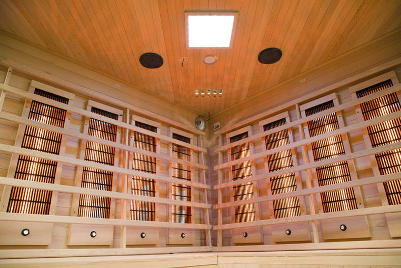 Sauna na podczerwień narożna EA CR