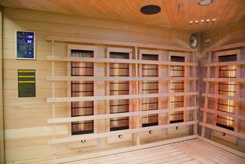 Sauna na podczerwień narożna EA CR