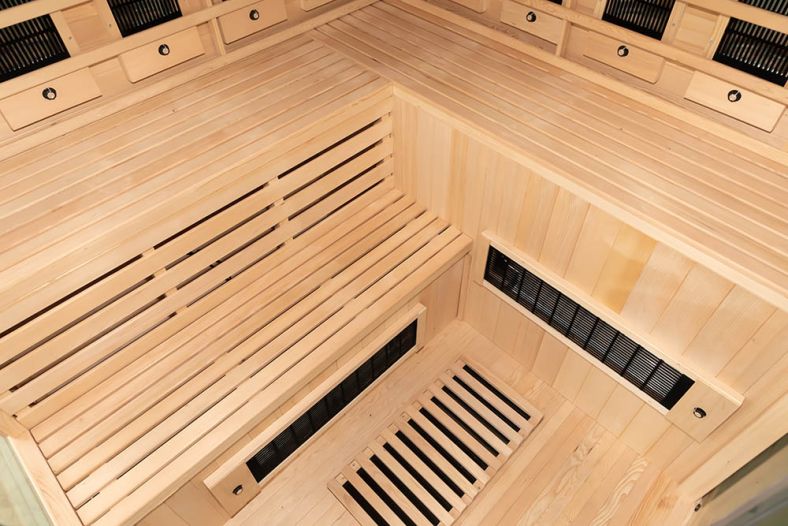 Sauna na podczerwień narożna EA CR