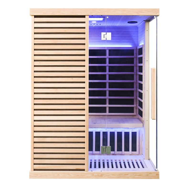 Sauna na podczerwień Full Carbon EA4T 4-osobowa – wersja lewa lub prawa
