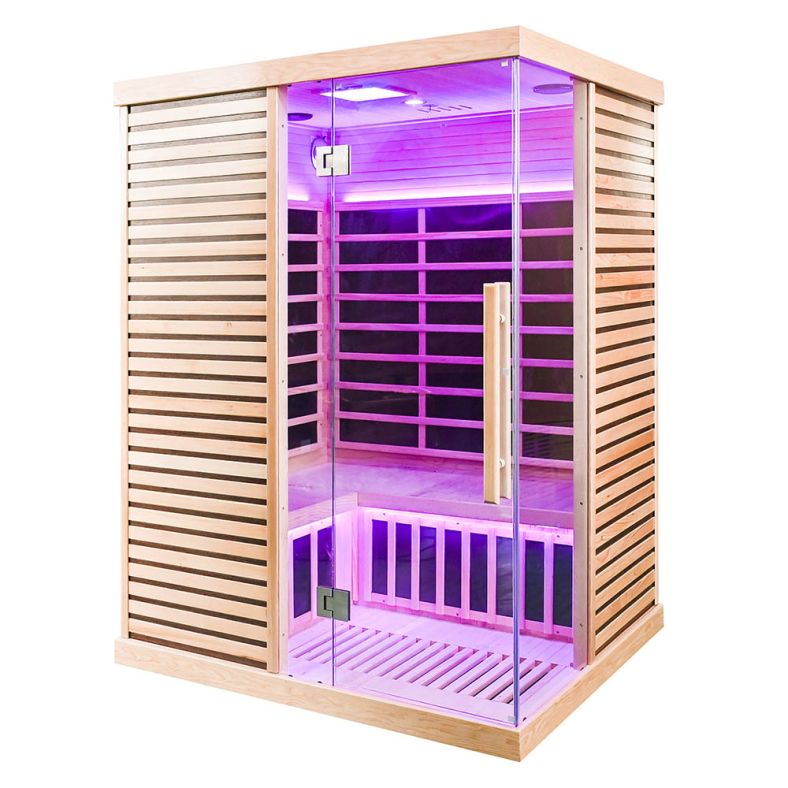 Sauna na podczerwień Full Carbon EA4T 4-osobowa – wersja lewa lub prawa