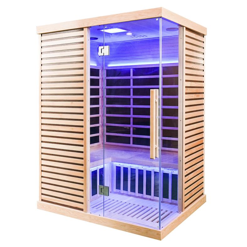 Sauna na podczerwień Full Carbon EA4T 4-osobowa – wersja lewa lub prawa