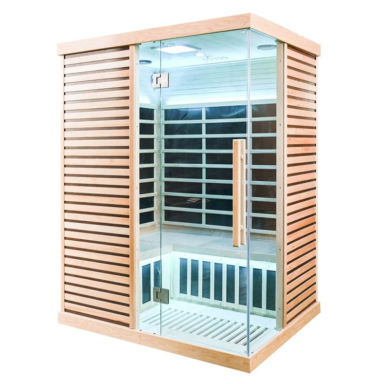 Sauna na podczerwień Full Carbon EA4T 4-osobowa – wersja lewa lub prawa